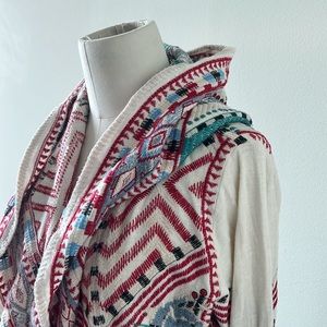 NWT Beautiful Johnny Was Embroidered Jacket 🚲